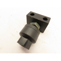 SMC M18x1.5 Rod End Floating Joint With Plate JAL63-18-150 USED