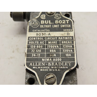Limit Switch with Z-16065 OPERATING HEAD