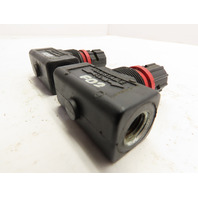 Lot of 2 ARO F02 Adjustable Flow Pneumatic Control Valve 1/4" NPT