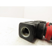 Lot of 2 ARO F02 Adjustable Flow Pneumatic Control Valve 1/4" NPT