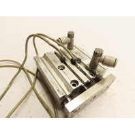 SMC MGPM16-30Z-A93VL Guided Air Cylinder Slide Table 16mm Bore x 30mm Stroke