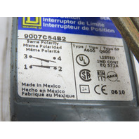 SQUARE D LIMIT SWITCH 9007C54B2 SERIES A W/TYPE B OPERATING HEAD EA-1 Roller Arm