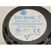 855T-B24DN3 ser B Allen Bradley Stack Light Green