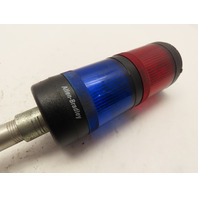 855T-BPM10 Base w/B24DN4 B24DN6 ser B Stack Light Blue Red