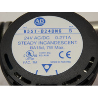 855T-BPM10 Base w/B24DN4 B24DN6 ser B Stack Light Blue Red