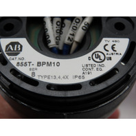 855T-BPM10 Base w/B24DN4 B24DN6 ser B Stack Light Blue Red