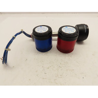 855T-BPM10 Base w/B24DN4 B24DN6 ser B Stack Light Blue Red
