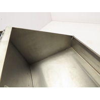 Hoffman C-12C16SS Stainless Steel Consolet Enclosure 12" x 16" - USED
