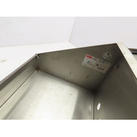 Hoffman C-12C16SS Stainless Steel Consolet Enclosure 12" x 16" - USED