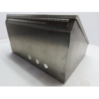 Hoffman C-12C16SS Stainless Steel Consolet Enclosure 12" x 16" - USED