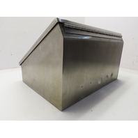 Hoffman C-12C16SS Stainless Steel Consolet Enclosure 12" x 16" - USED