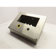 Hoffman C-12C16SS Stainless Steel Consolet Enclosure 12" x 16" - USED