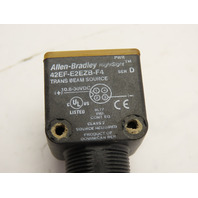 ALLEN-BRADLEY RIGHTSIGHT 42EF-E2EZB-F4 SER D PHOTOELECTRIC SENSOR