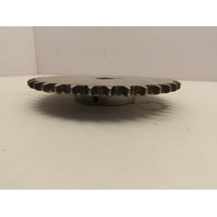 ANSI #40 Roller Chain Sprocket 36 Tooth Stainless Steel 1" Bore W/1/4" Key