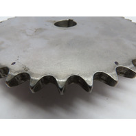 ANSI #40 Roller Chain Sprocket 36 Tooth Stainless Steel 1" Bore W/1/4" Key