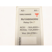 Solid State Relay 30a Carlo Gavazzi Rj1A60A30U 24-275v 110 120 208 240