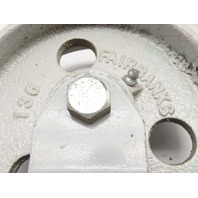 Fairbanks 136 6x2 2-Swivel 2-Ridgid Castor Wheel Set Semi Steel Cast Iron