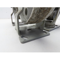 Fairbanks 136 6x2 2-Swivel 2-Ridgid Castor Wheel Set Semi Steel Cast Iron