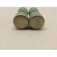 Lot of 2 good used LITTELFUSE JTD 10  CLASS J 600VAC TIME DELAY FUSES