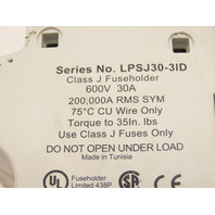 Littelfuse LPSJ30-3ID 30A Fuse holder 3-Pole