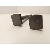 5/8-11 x 6" ZIP T-SLOT BOLTS OAL 6-5/16&rdquo; HEAD HEIGHT 5/16" Qty.2