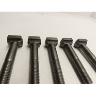 5/8-11 x 4" ZIP T-SLOT BOLTS OAL 4-5/16&rdquo; HEAD HEIGHT 5/16" Qty.5