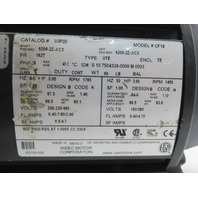 US Motors U3P2D 3HP 1765RPM 182T Fr 3PH 208-230/460V TEFC Motor