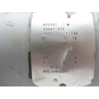Baldor M3558T 2HP 145T 208-230/460V 3PH 1725RPM Motor