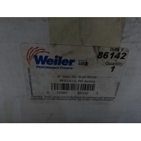 Weiler 86142 Weiler 86142 8" Nylox Disc Brush .043/120CG PVC Backing