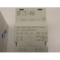 Eaton SWD4-SML8-12 SMARTWIRE-DT ROUND TO FLAT ADAPTER 5-W ROUND TO 8-W FLAT