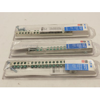 Qty-3 Eaton GBK1420CS 14 Terminal Ground Bar kits #2/0 lug  with 14 terminals