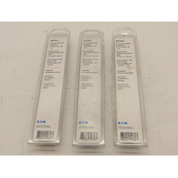 Qty-3 Eaton GBK1420CS 14 Terminal Ground Bar kits #2/0 lug  with 14 terminals