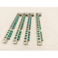 Qty-4 Eaton GBK1420CS 14 Terminal Ground Bar kits #2/0 lug  with 14 terminals