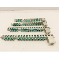 Qty-4 Eaton GBK1420CS 14 Terminal Ground Bar kits #2/0 lug  with 14 terminals