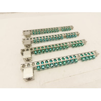 Qty-4 Eaton GBK1420CS 14 Terminal Ground Bar kits #2/0 lug  with 14 terminals