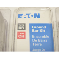 Qty-3 Eaton GBK5CS 5 Terminal Ground Bar kits #2/0 lug  with 5 terminals