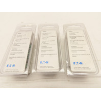 Qty-3 Eaton GBK5CS 5 Terminal Ground Bar kits #2/0 lug  with 5 terminals