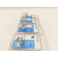 Lot of 4 Eaton BRLW1CS type BR circuit breaker handle lockout padlockable Device
