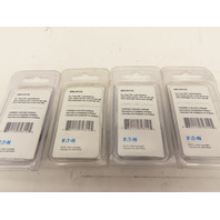 Lot of 4 Eaton BRLW1CS type BR circuit breaker handle lockout padlockable Device