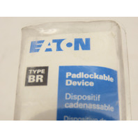Lot of 5 EATON CUTLER HAMMER BRLWCS Type BR Breaker Padlock Lockout Devices