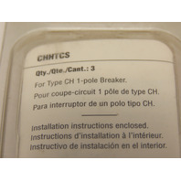 Cutler Hammer CHHTCS Pack of 3 Handle Ties for Type CH One Pole Breakers