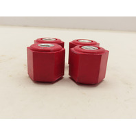 LOT of 4 New Glastic 1" Standoff Electrical Insulator 3/8-16 Thread