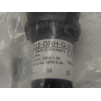 Eaton C22-D-G-X1-K20 22mm Green Pushbutton Momentary 2NO Non-Illuminated Switch