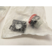 QTY 2 EATON M22-L-R-230R RED FLUSH MODULAR PUSHBUTTON
