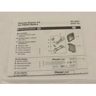 SCHNEIDER ELECTRIC 63230-500-96 PM8RD HW Kit Remote Display Kit for PM800 Meters