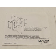 SCHNEIDER ELECTRIC 63230-500-96 PM8RD HW Kit Remote Display Kit for PM800 Meters