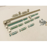 Qty-11 new assorted Eaton Terminal Ground Bars
