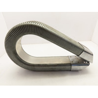 3" x 4.25" Steel Enclosed Flexible Wireway Conduit Tray Cable Hose Carrier 56" L