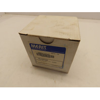 Box of 10 MERIT 08834137340 Mounted Flap Wheels 1-1/2"x 1" 60 Grit 1/4" Shank