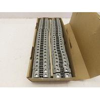 Eaton XBUT16 Box of (50) Terminal Blocks 600v 85a 16-4 Awg 14mm 2.5-3Nm UT16 New